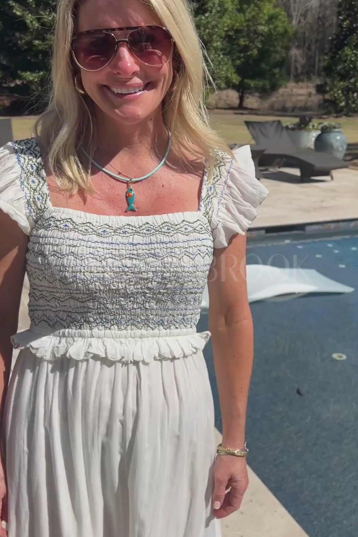 Ginerva Ankle Dress, Ivory by Cleobella – Mimi Seabrook