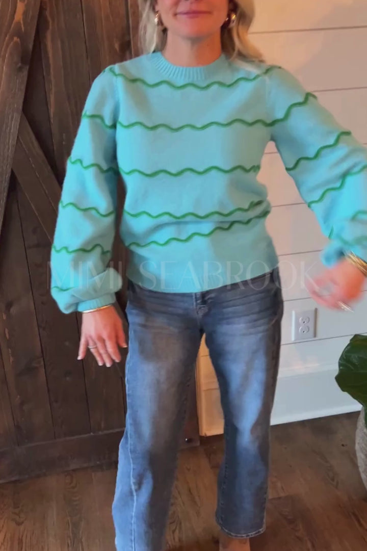 Denise sweater, blue