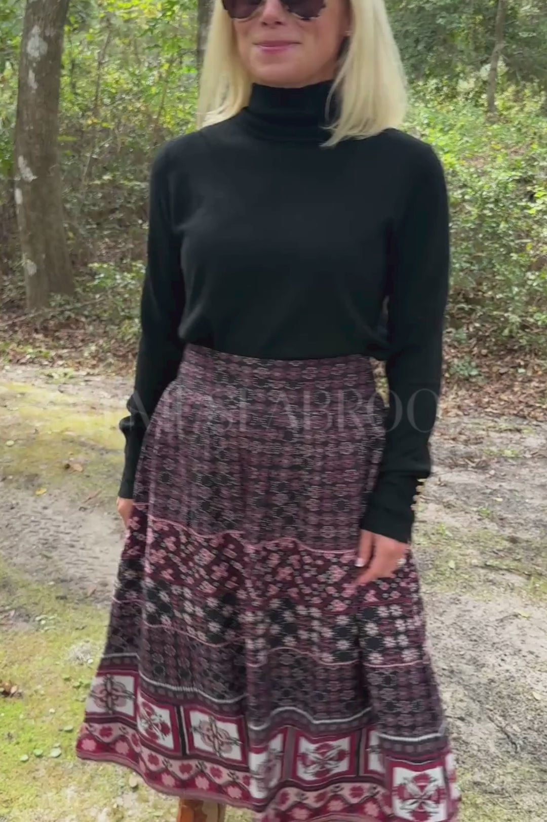 Chesley sweater, black