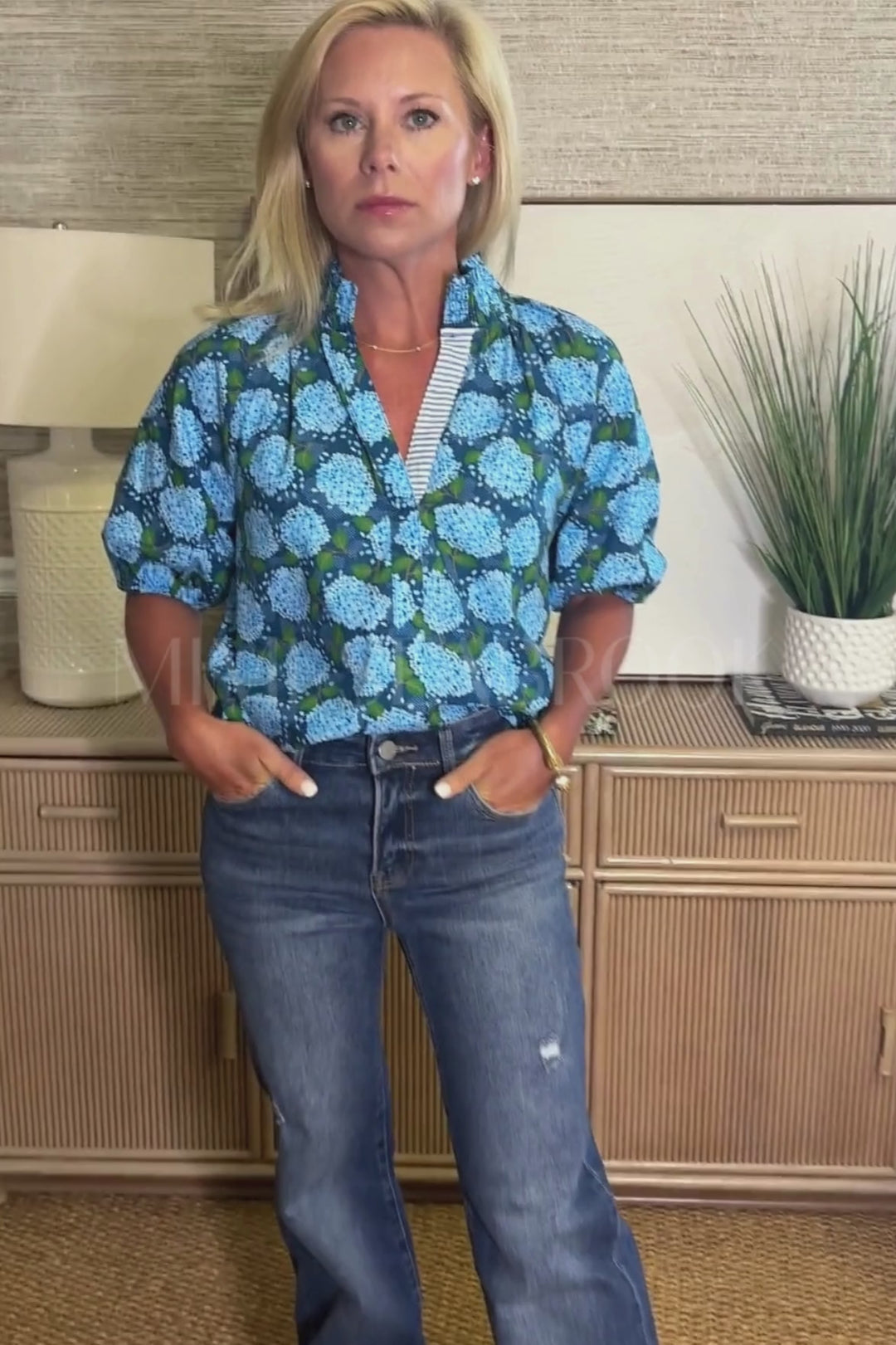 Whitney jeans, dark denim