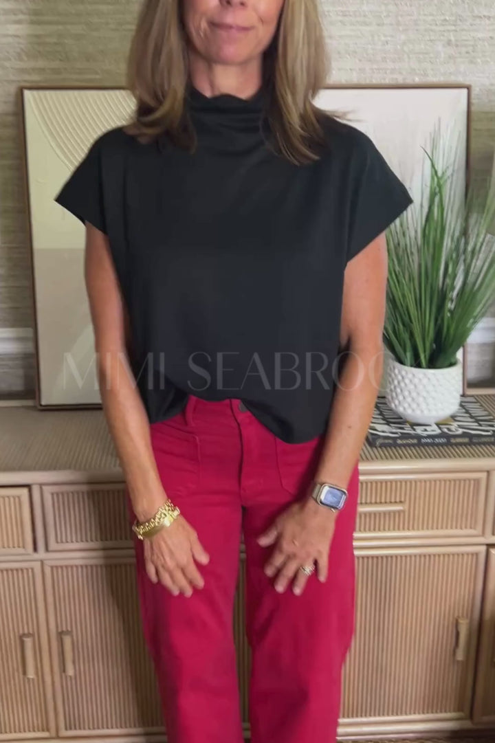 Kalei top, black