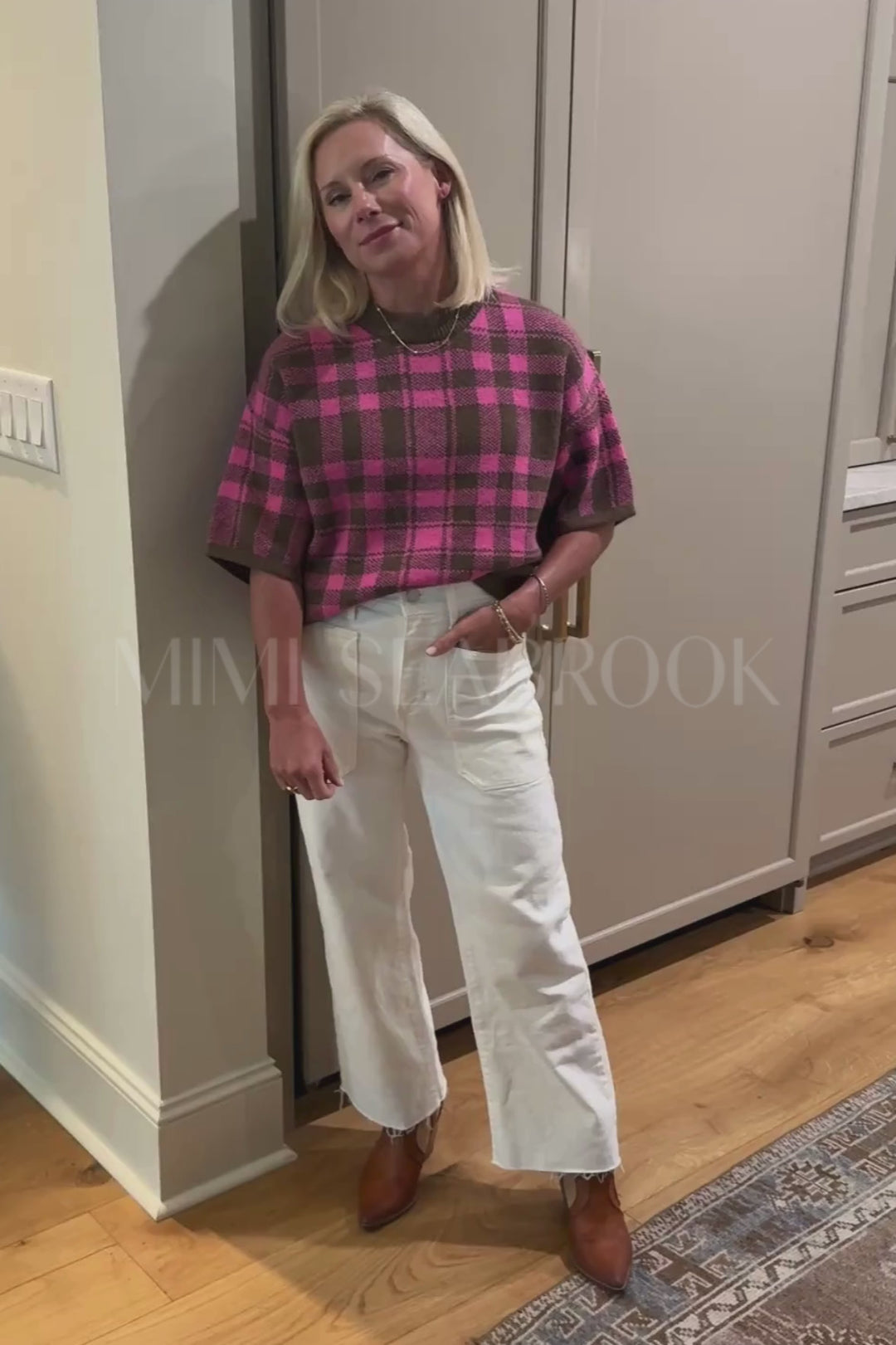 Tricia top, pink