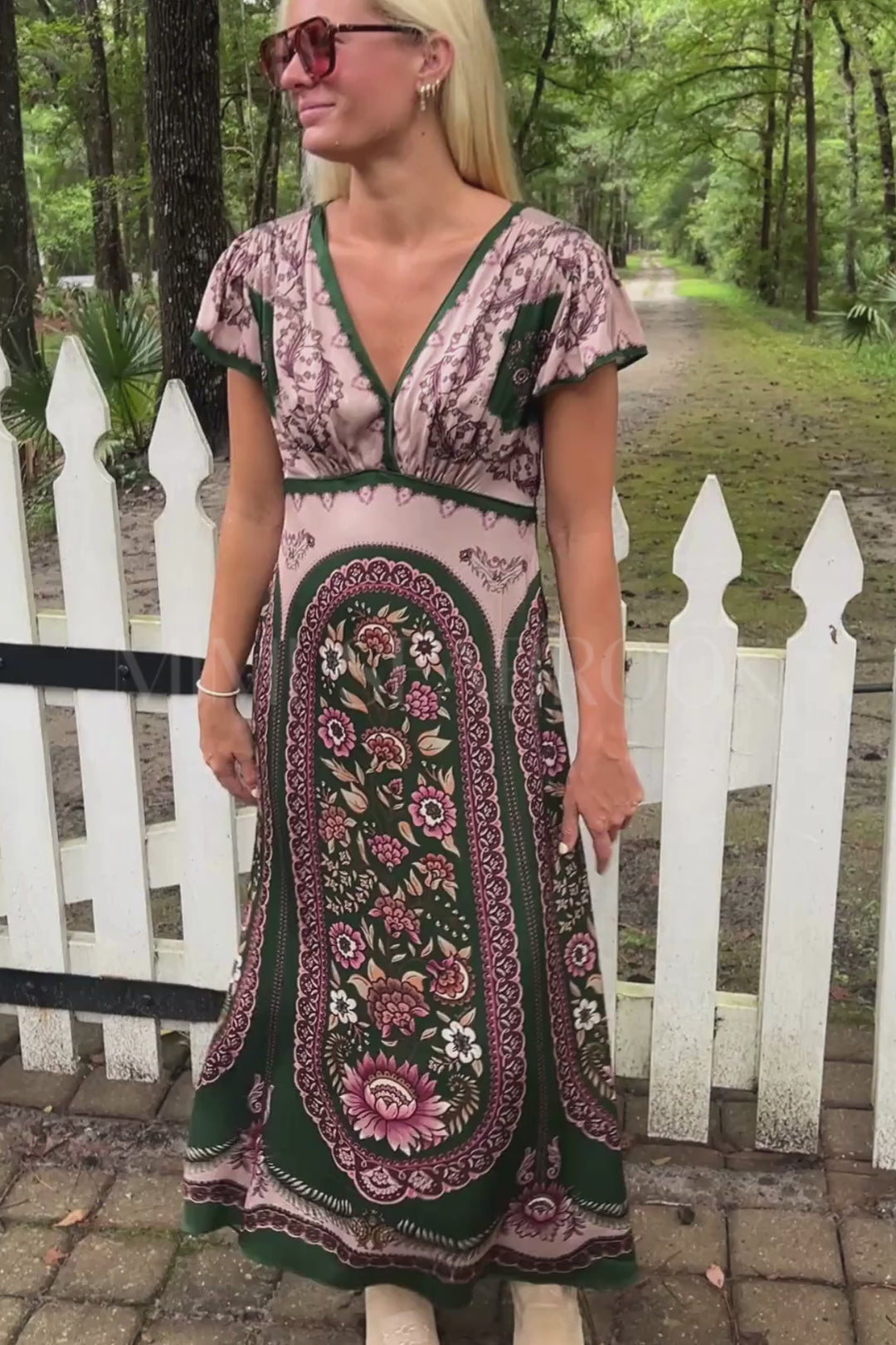 Daniela Maxi Dress by Farm Rio