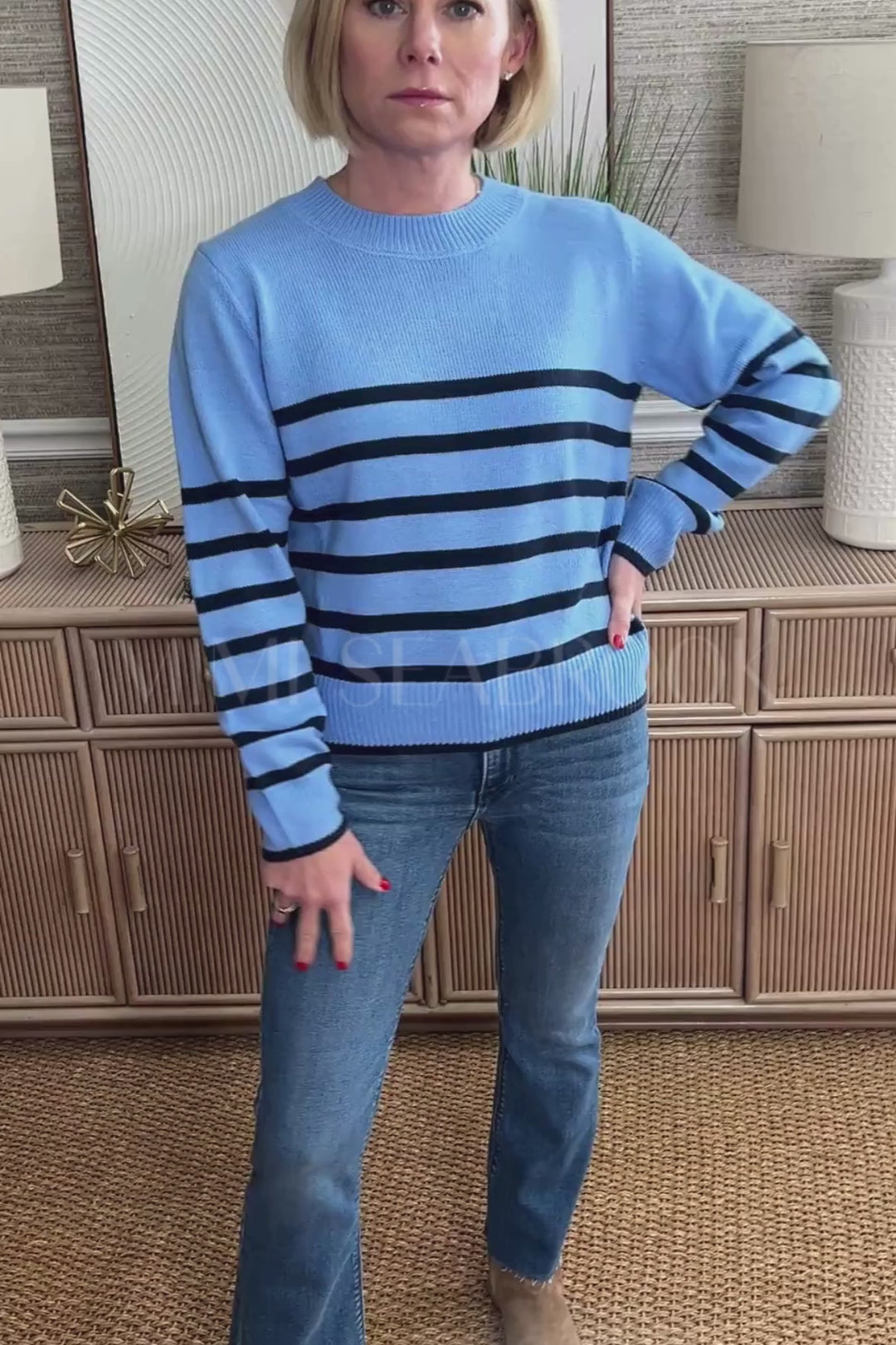 Barringer sweater, blue