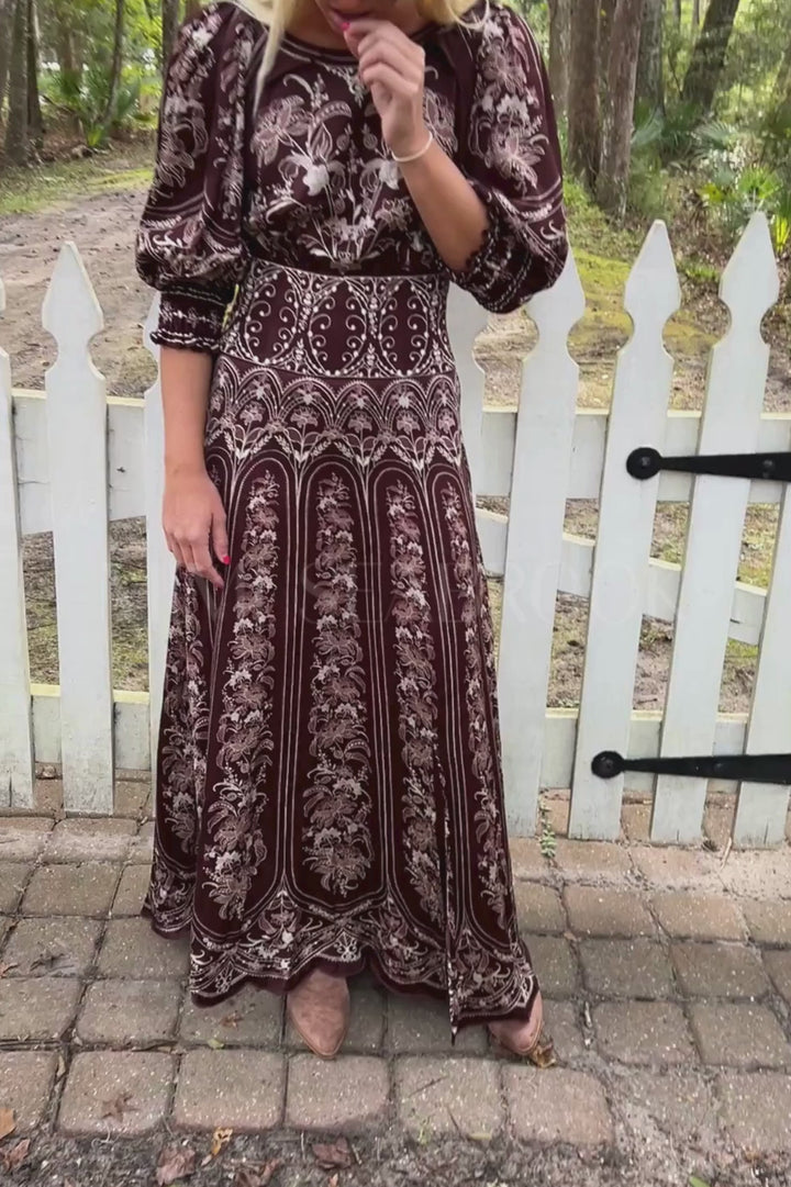 Liz Maxi Dress by Farm Rio