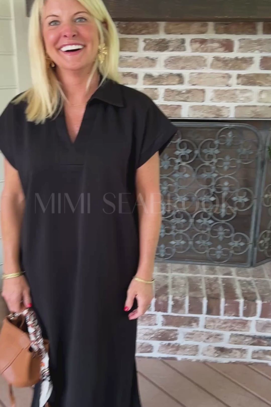 Reaves dress, black