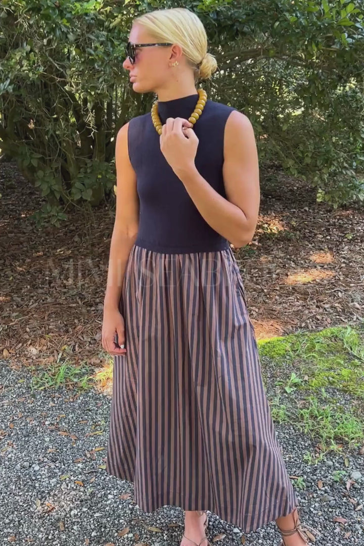 Elias dress, navy