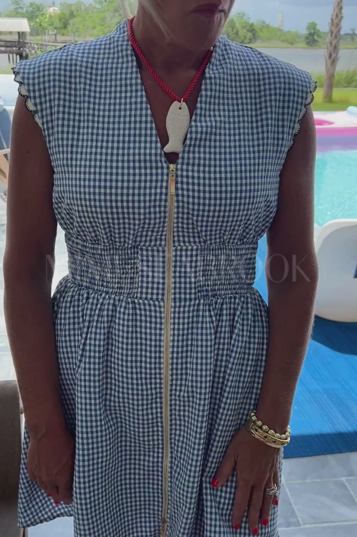 Oakley dress, blue