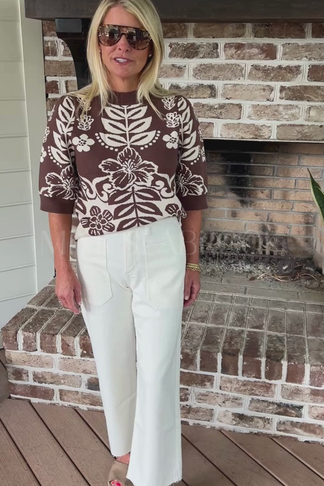 Caroline sweater top