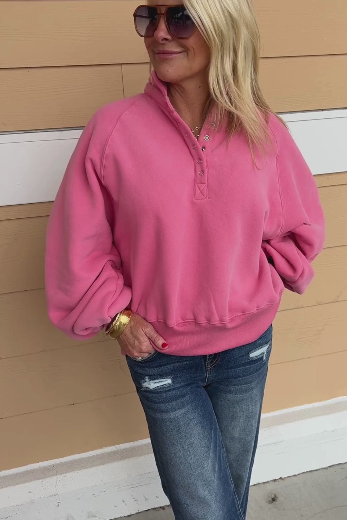 ホブズ HOBBS AUDREY PULLOVER （PINK MARL） Audrey Wool Cashmere Sweater | Hobbs US |