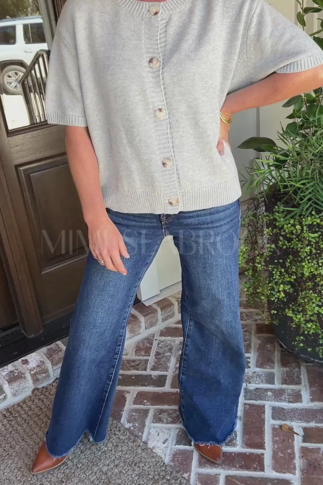 Kensley sweater, heather grey