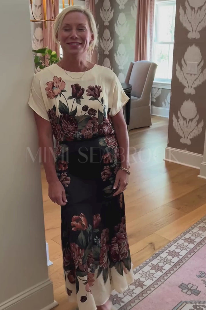 Winter Floral Maxi Dress by Farm Rio