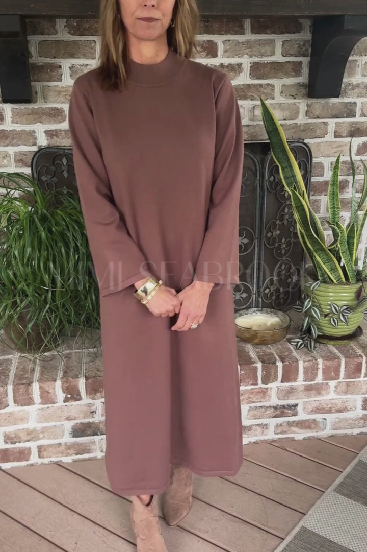 Murray Dress, coffee