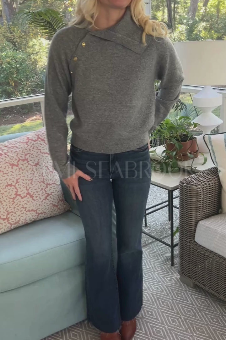 Austyn sweater, heather grey