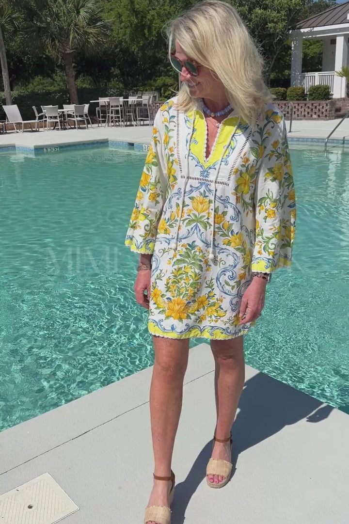 Sicily Mini Dress by Farm Rio