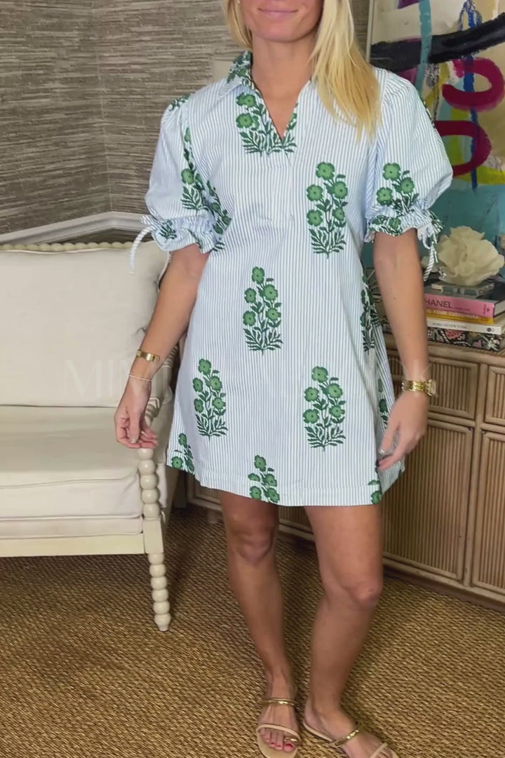 Belinda dress, green