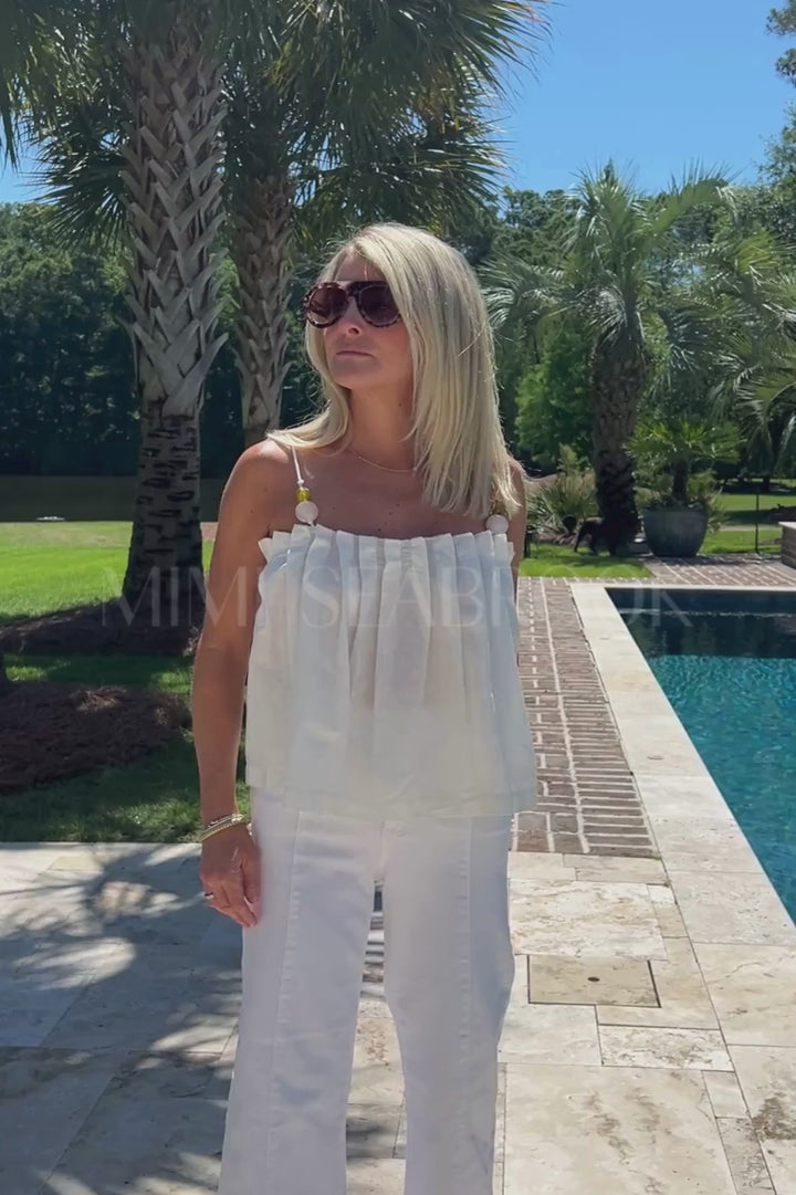 Martine Top, Ivory by Cleobella