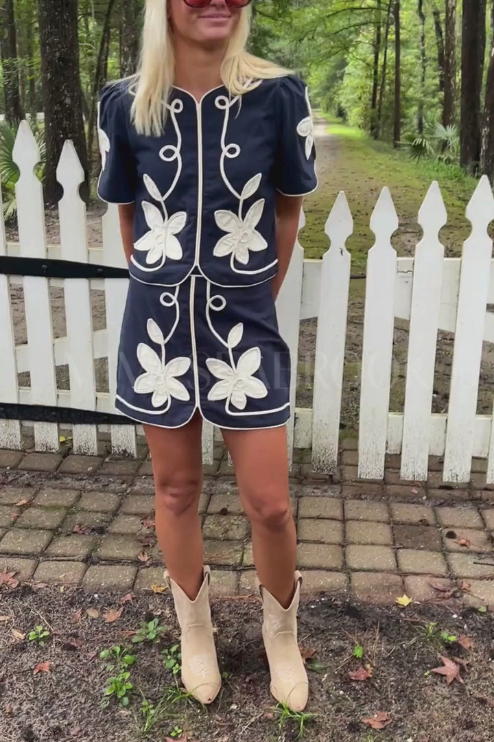 Martha skirt, navy