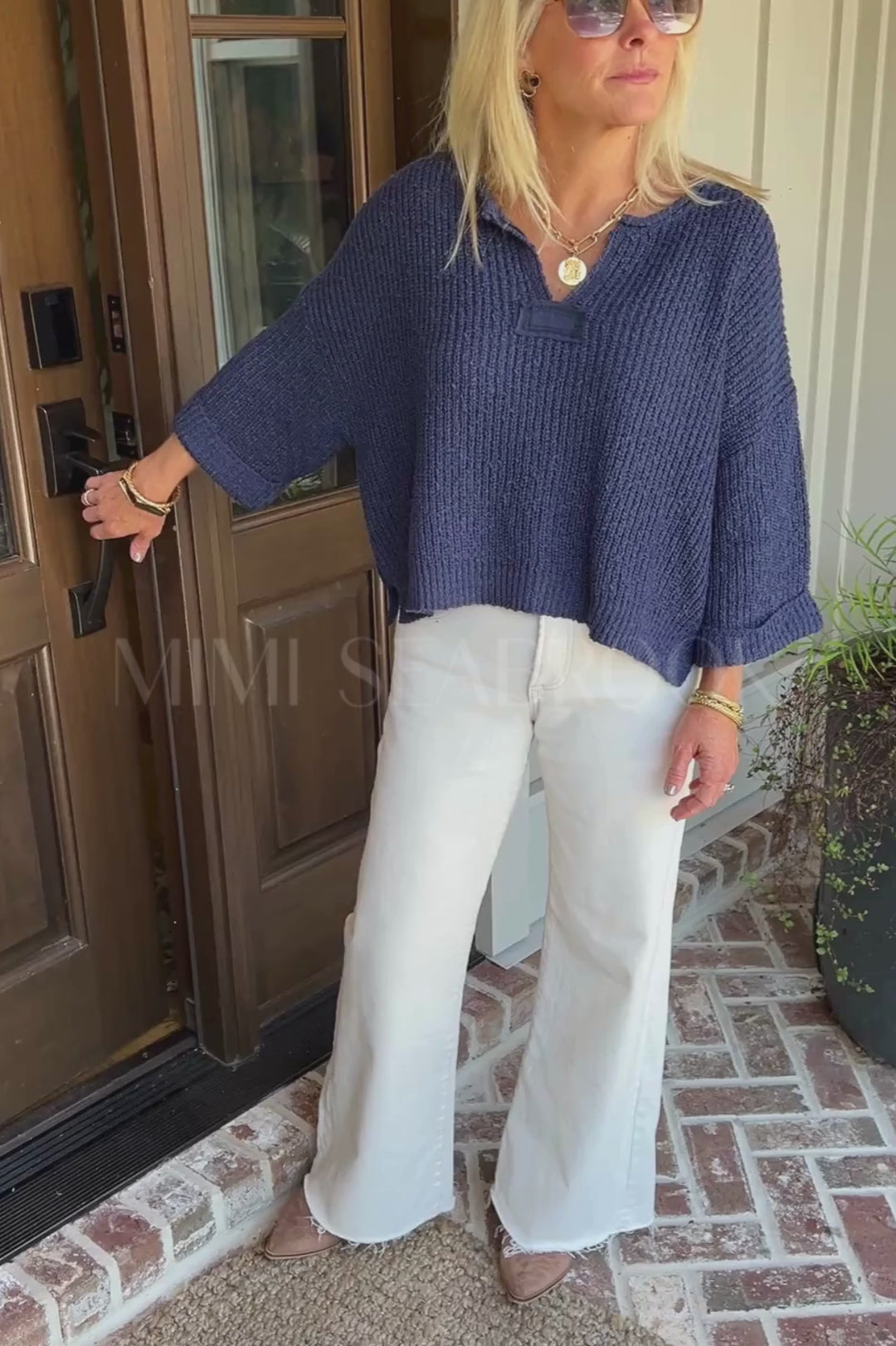 Jemma sweater, navy