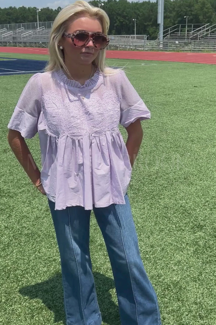 Lucas top, lavender