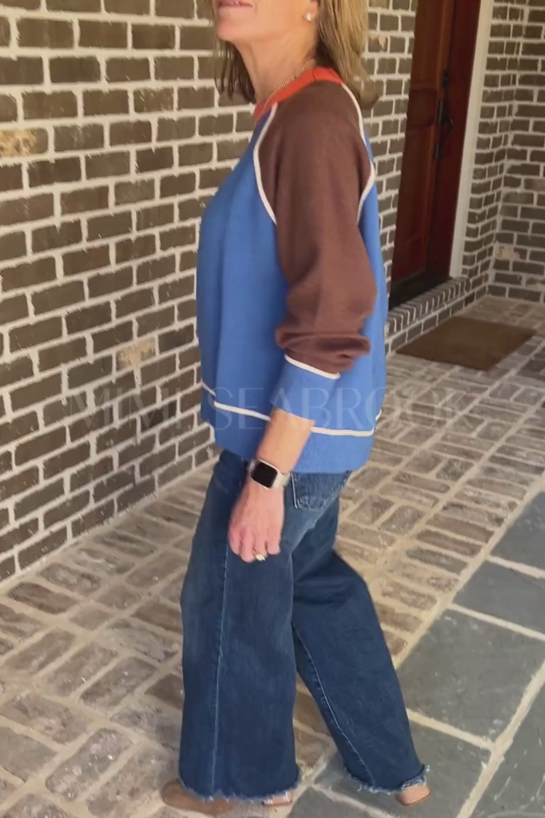 McReavy sweater, blue multi