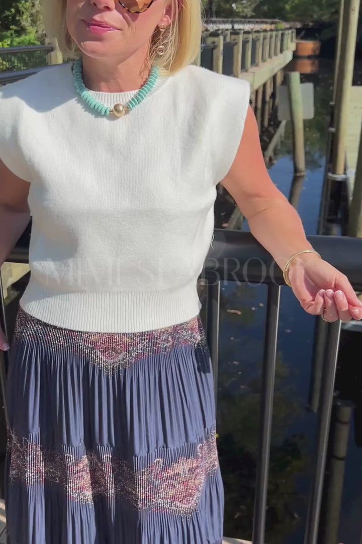 Cecil skirt, navy