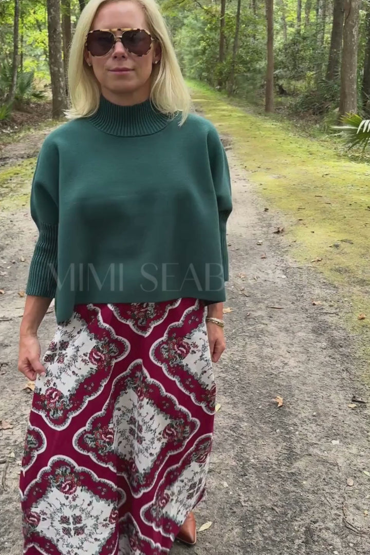 Sophia Sweater, cypress