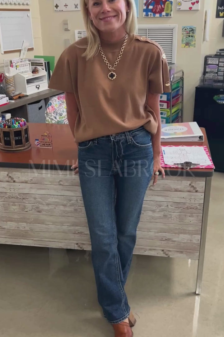 Carissa sweater, coco
