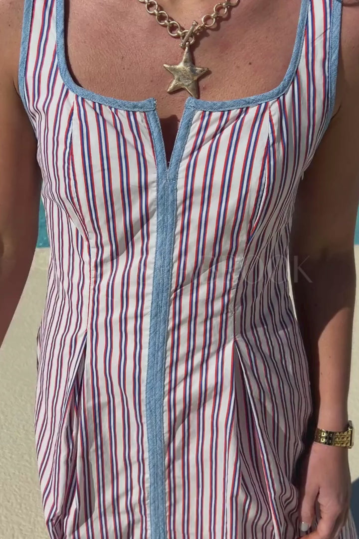 Worchester dress, white