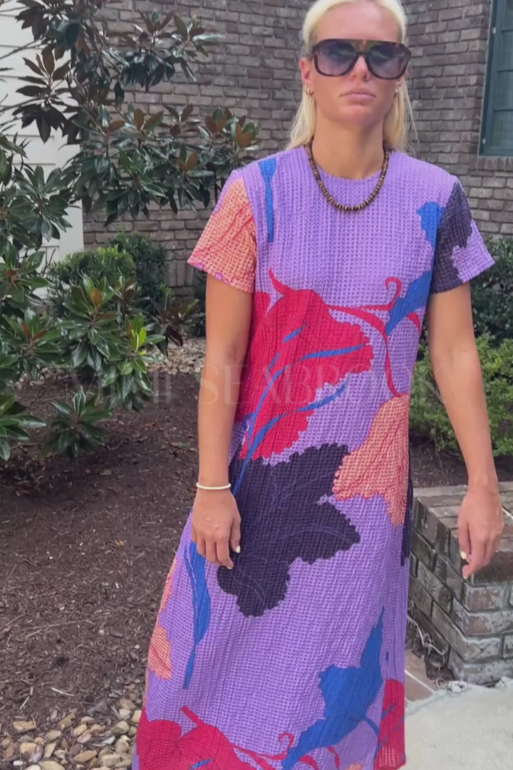 Shift Maxi Dress, Hague Lavender by Oliphant