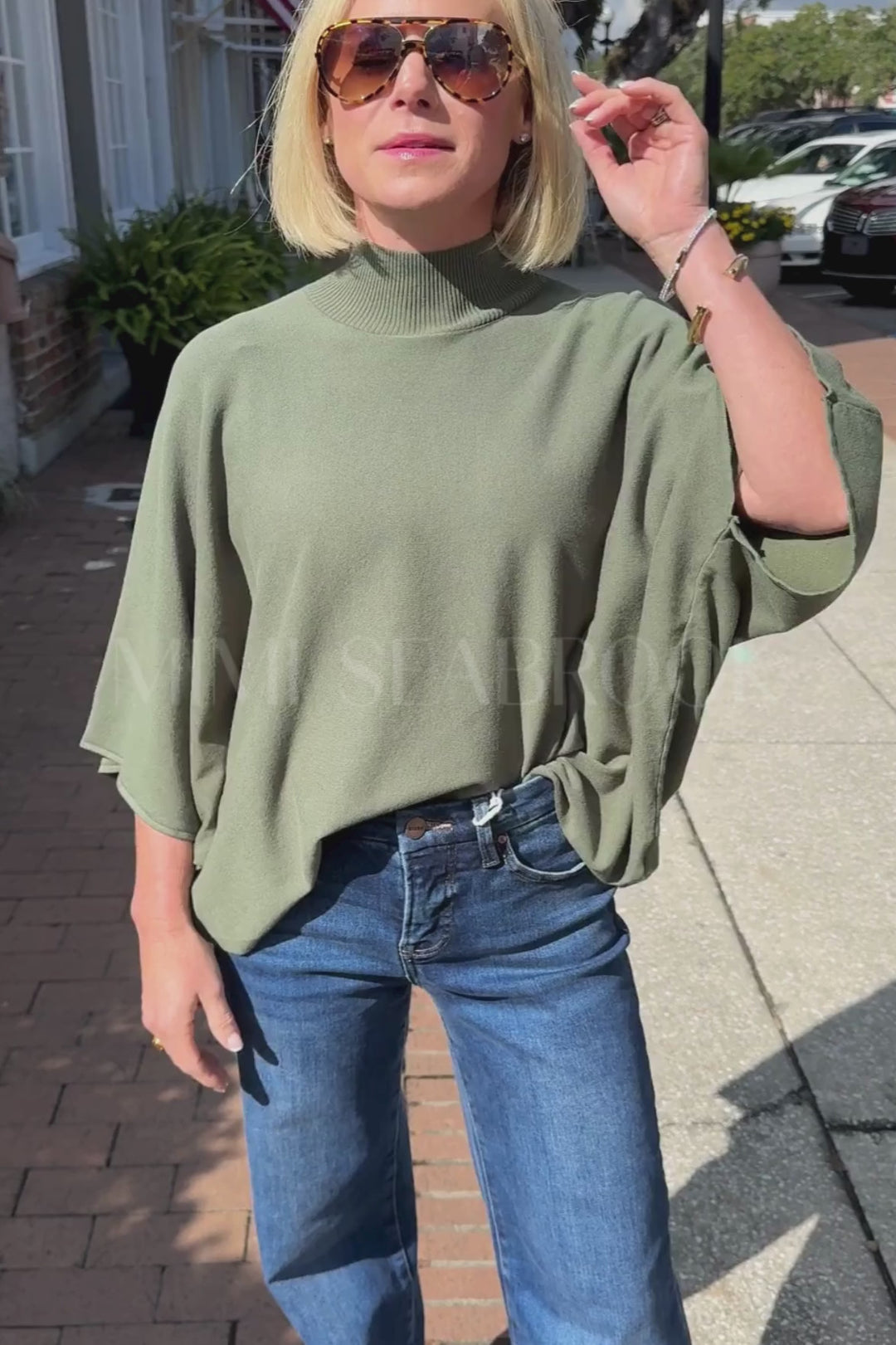 Howard top, olive