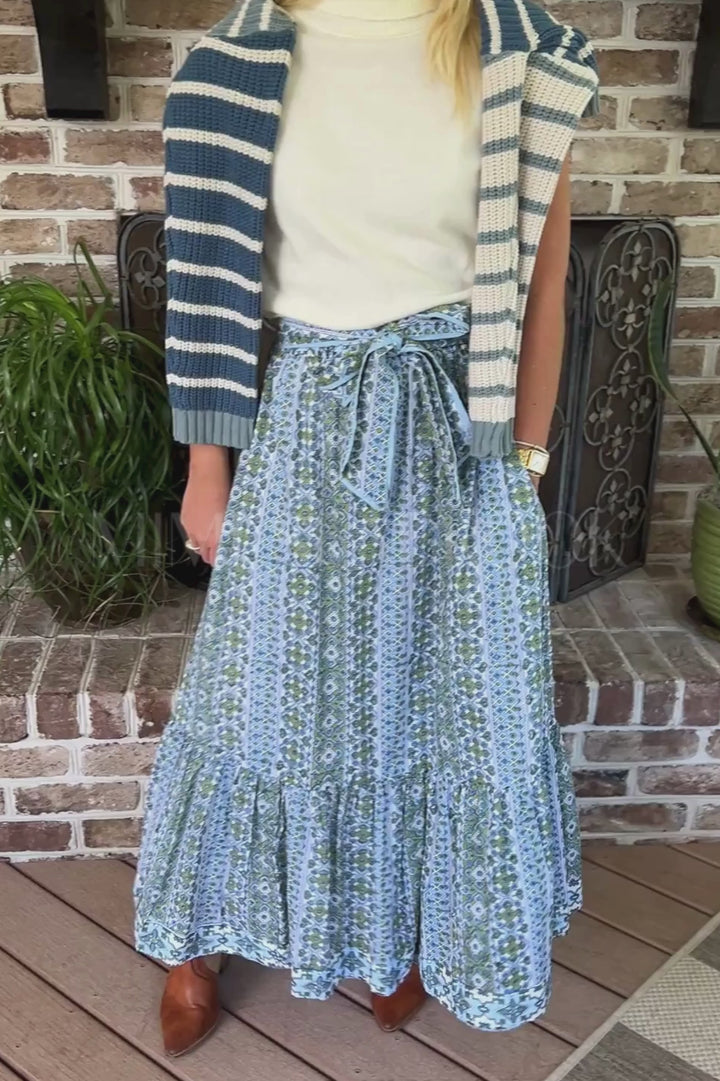 Addison Skirt, Overcast by Victoria Dunn