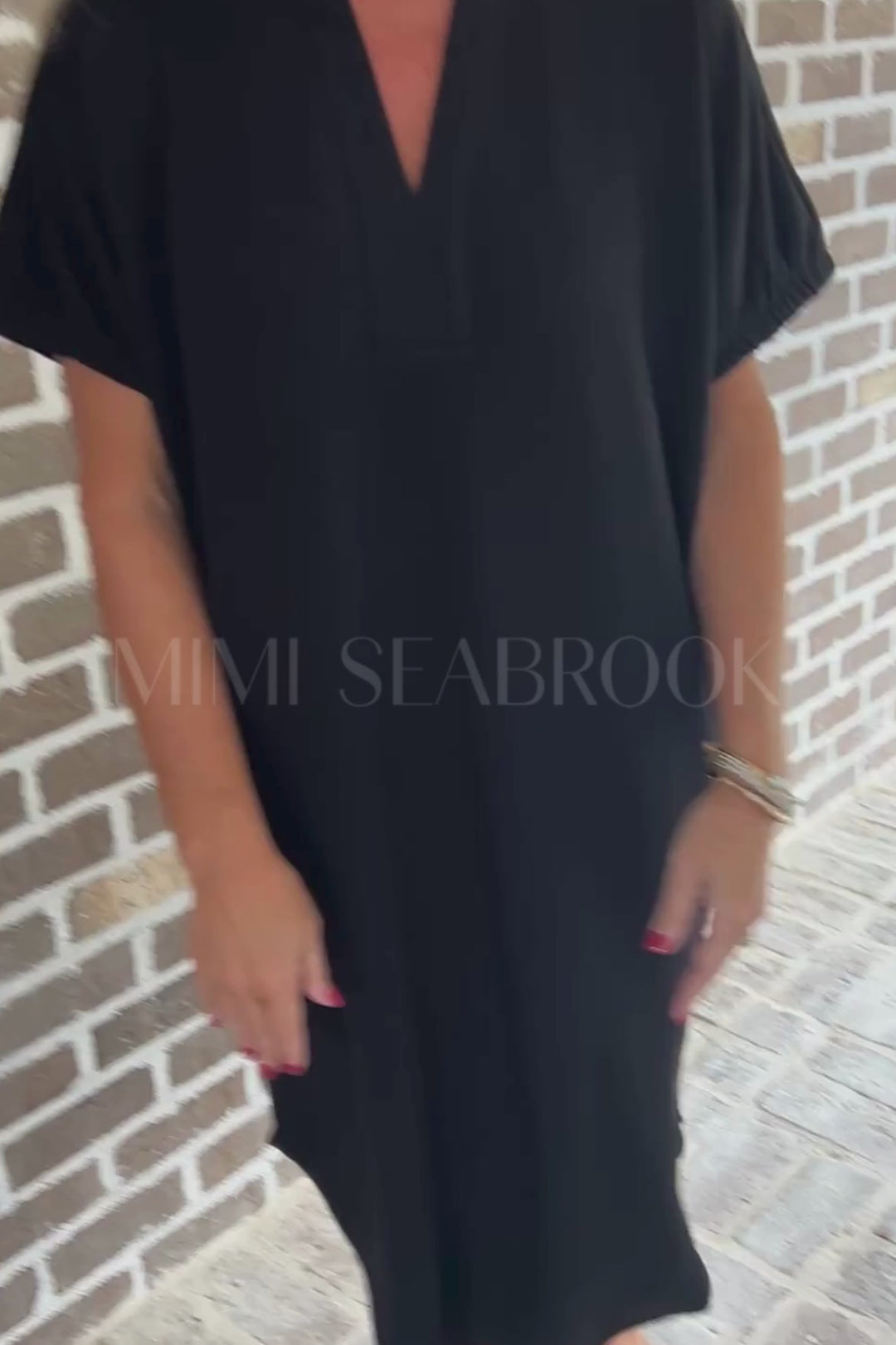 Lara dress, black