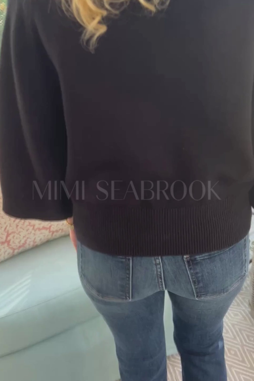 Searcy sweater, black