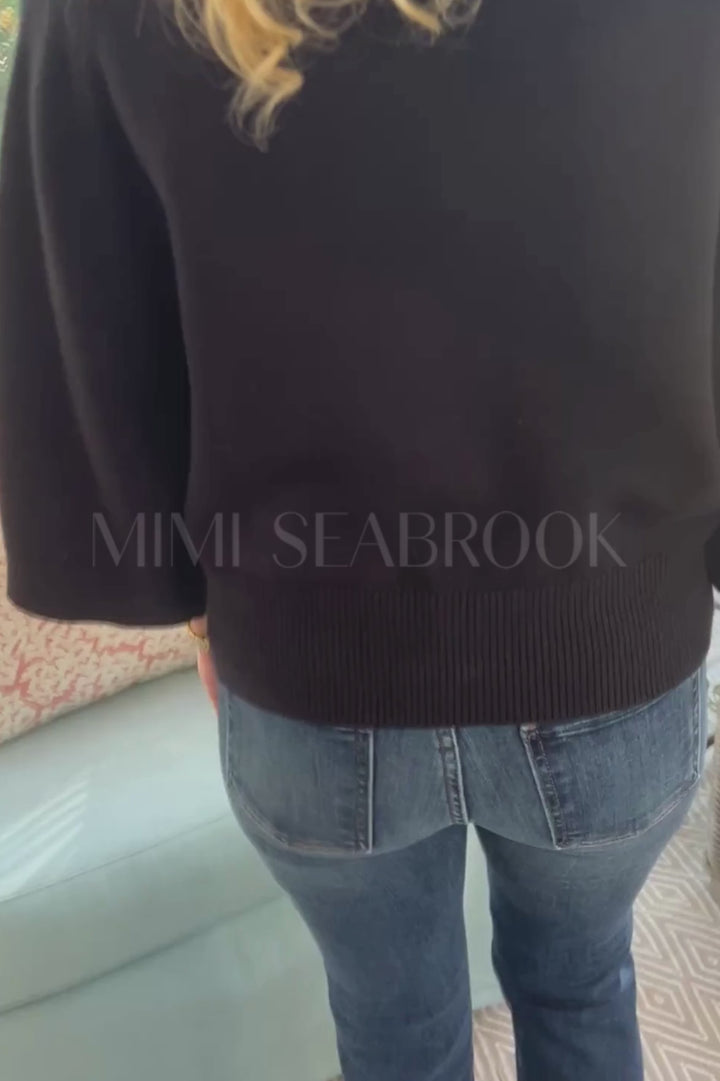 Searcy sweater, black