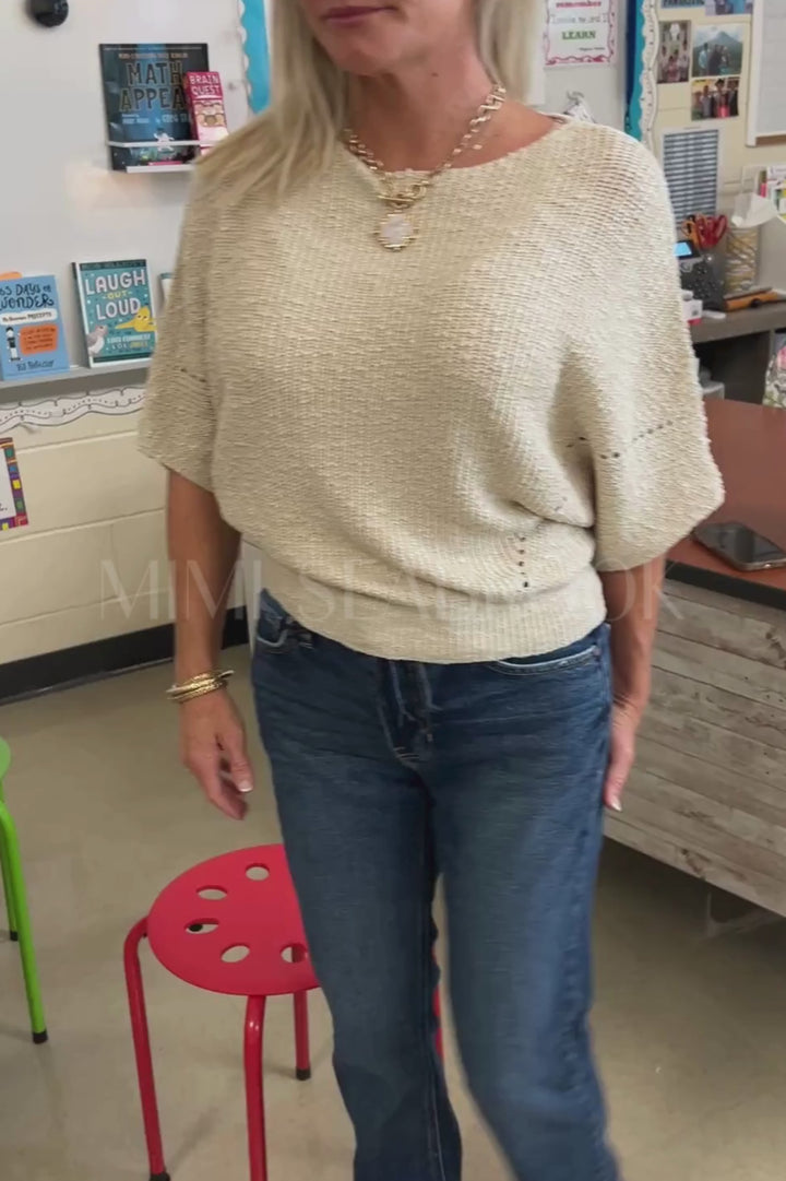 Khalia sweater, oatmeal