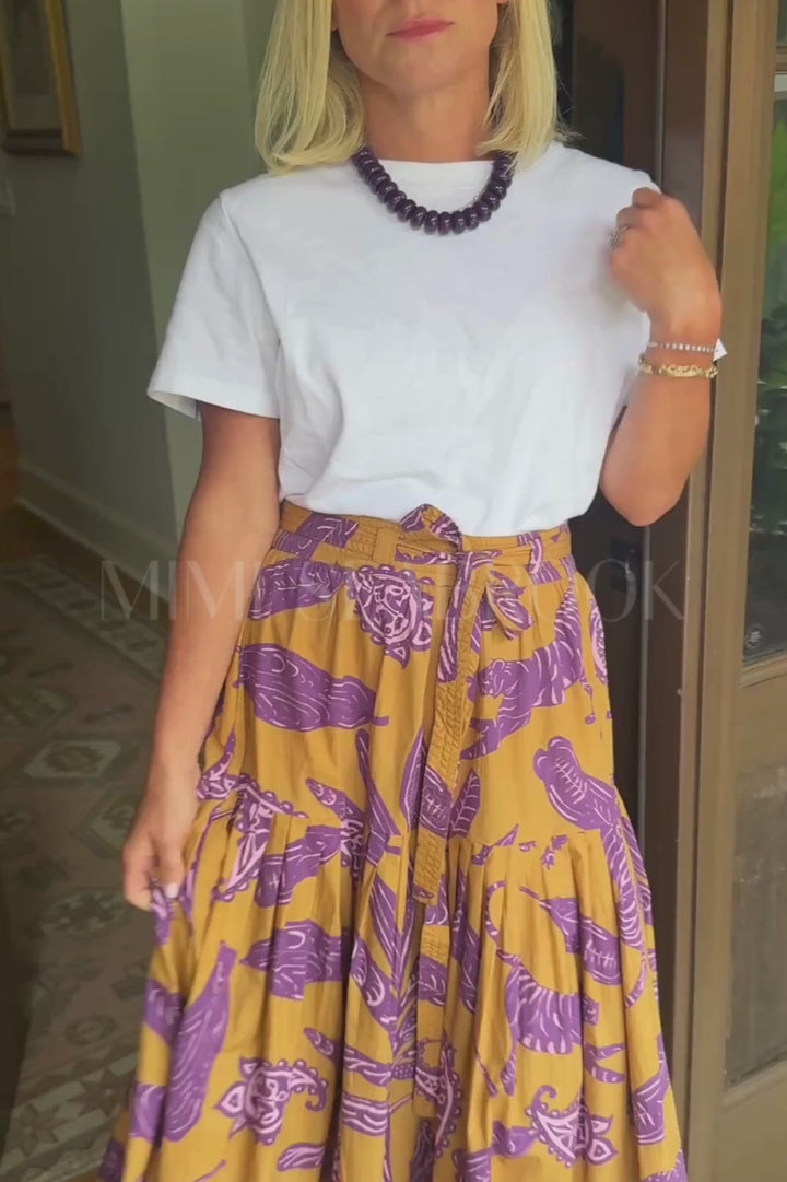 Ginny Skirt, Bengal Toffee by Oliphant