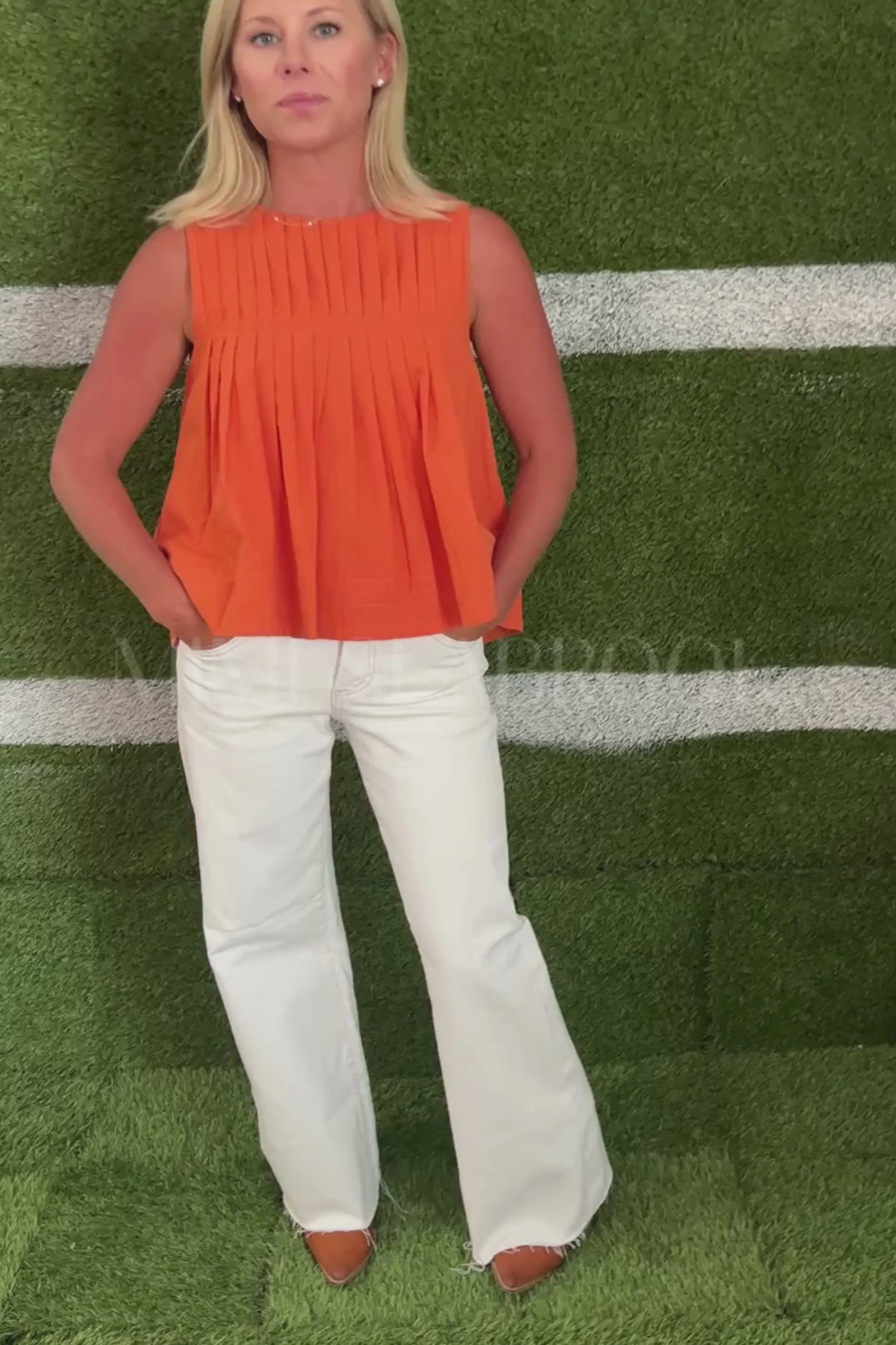 Moreno top, orange