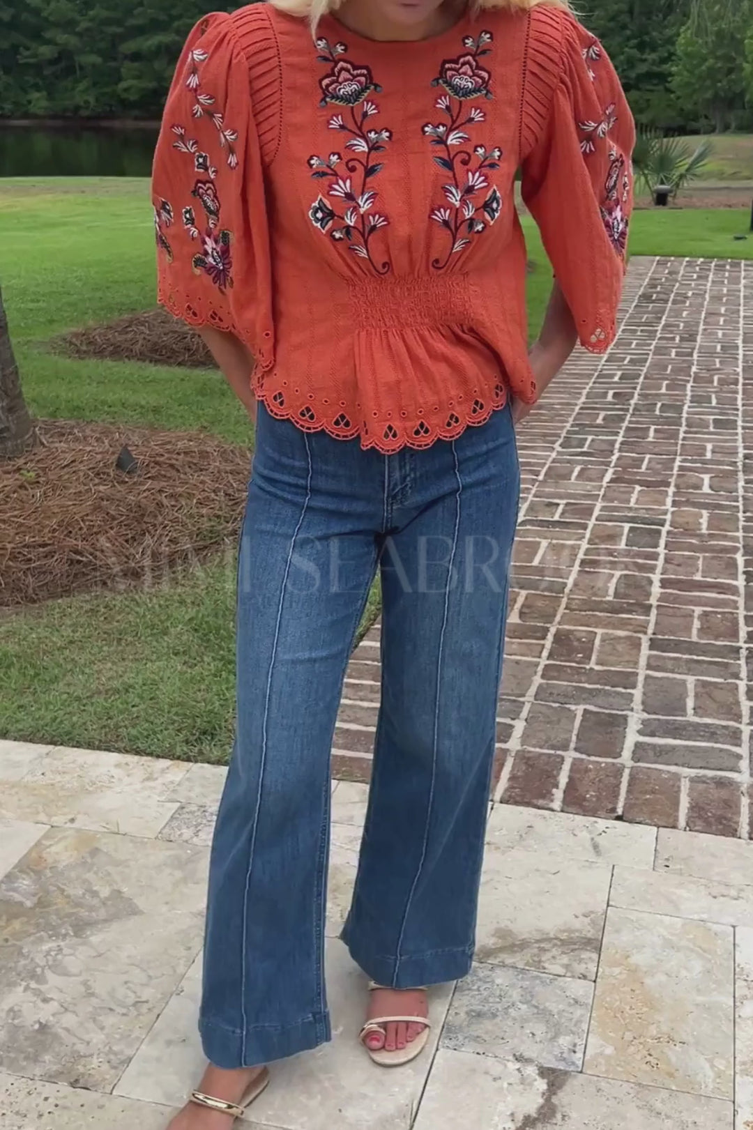 Kaomi jeans, medium denim