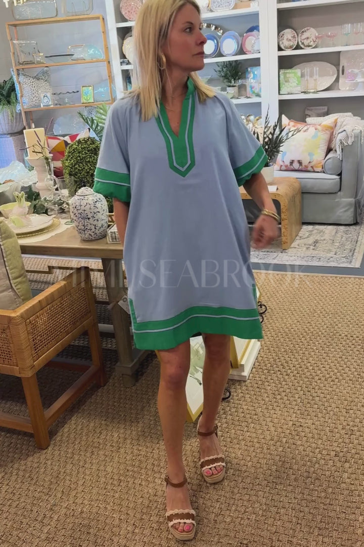 Randi dress, blue