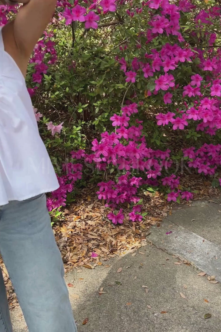 Wellesley top, off white