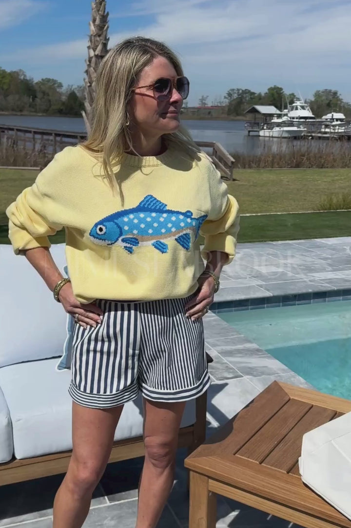 Ellington sweater, lemon