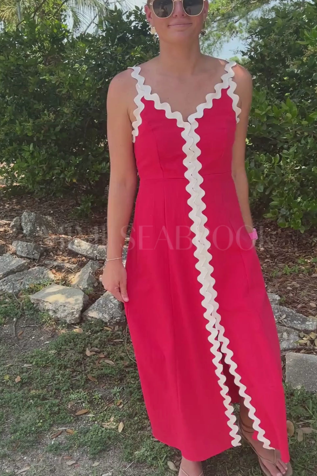 Angelina dress, red