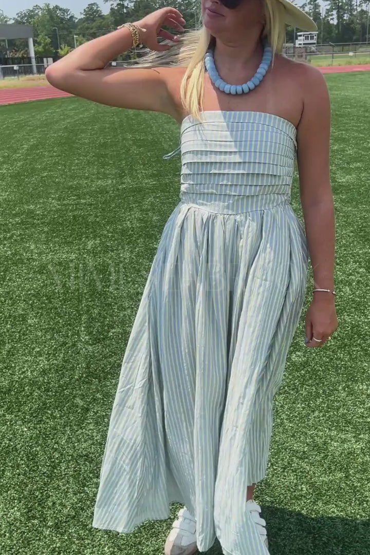 Torin dress, light blue