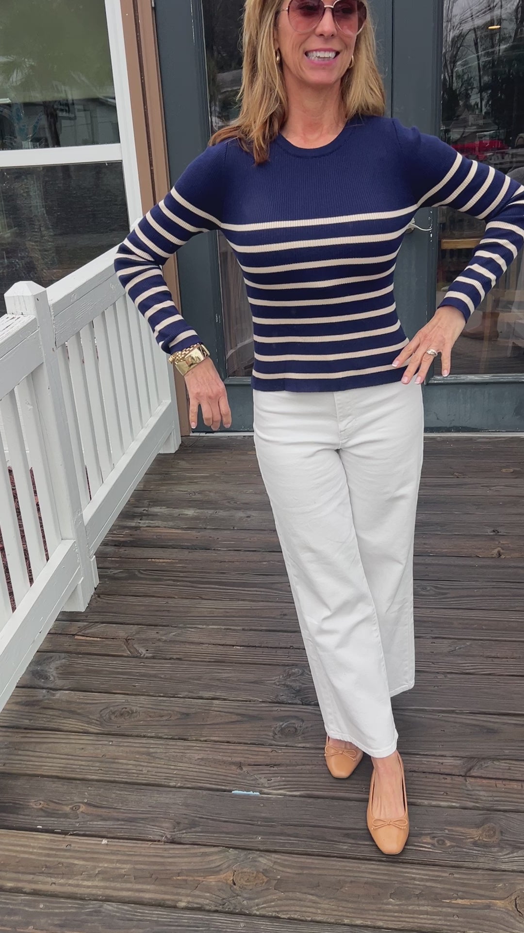 Gillian sweater, navy