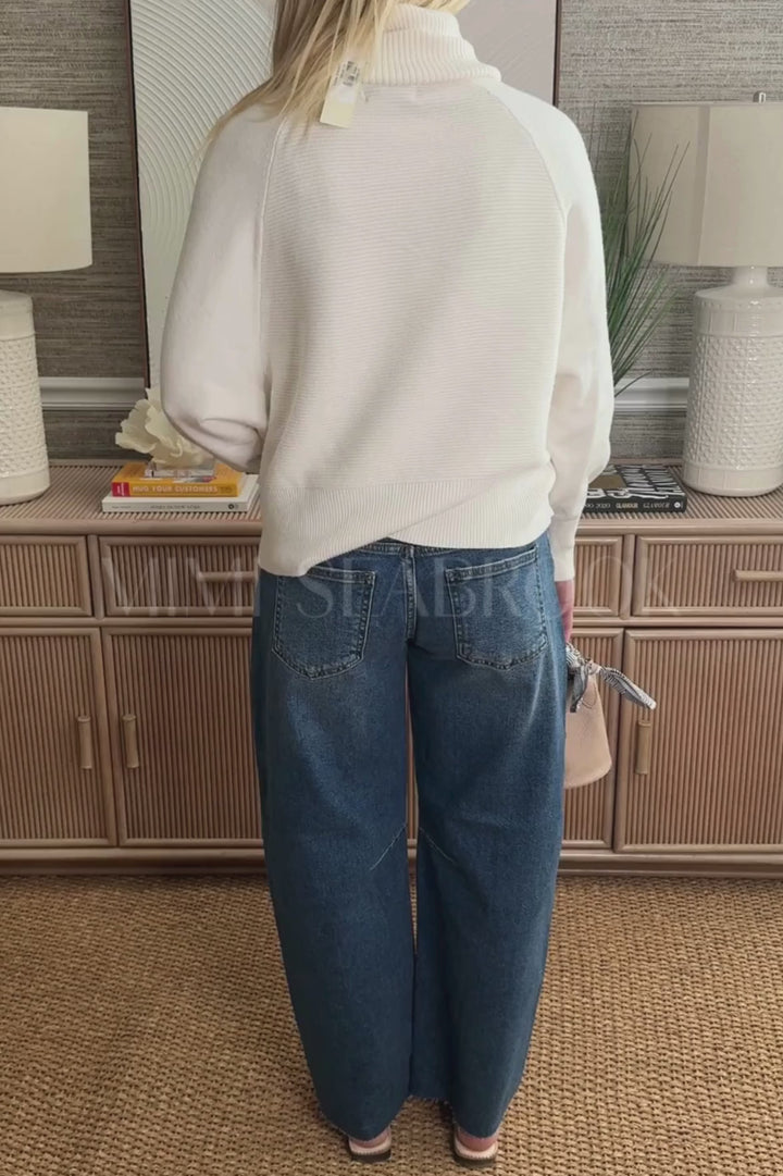 Adele sweater, ivory