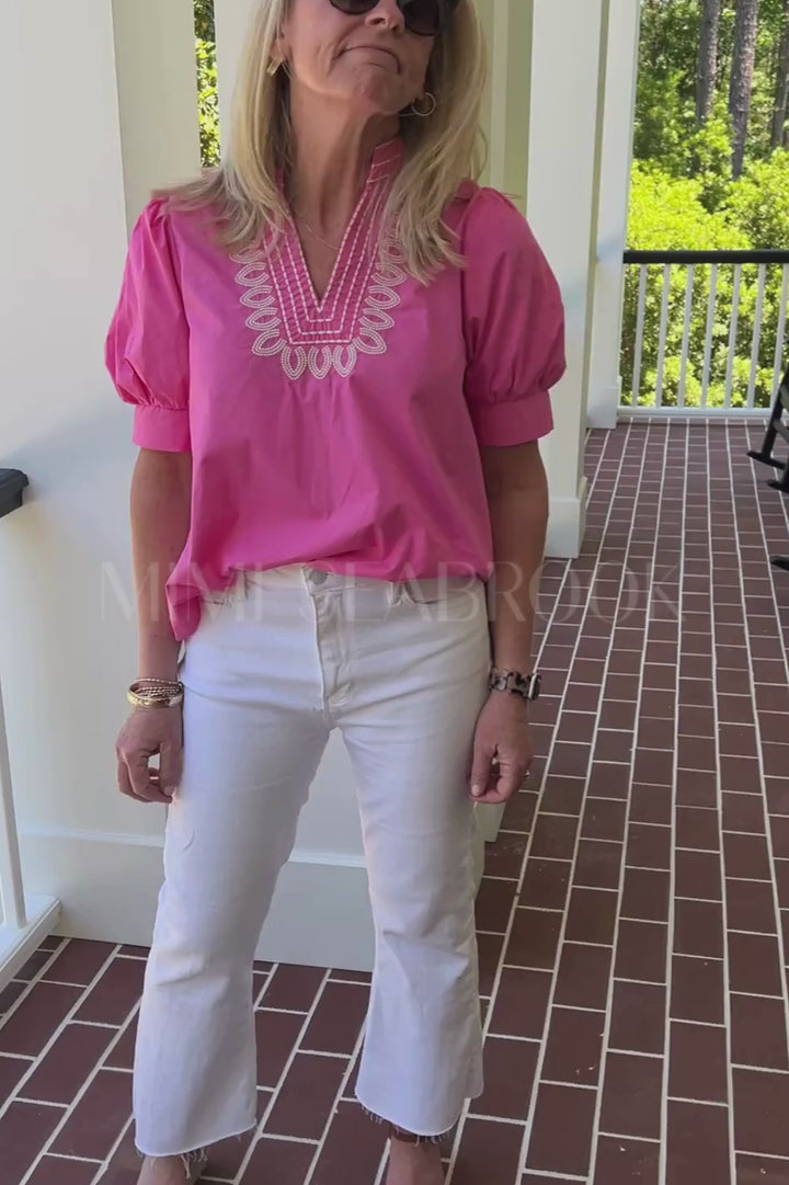 Lula top, pink