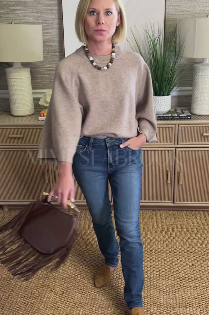 Bonneville sweater, soft mocha