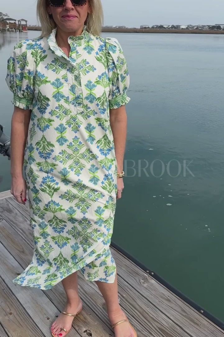 Roselle dress, cream