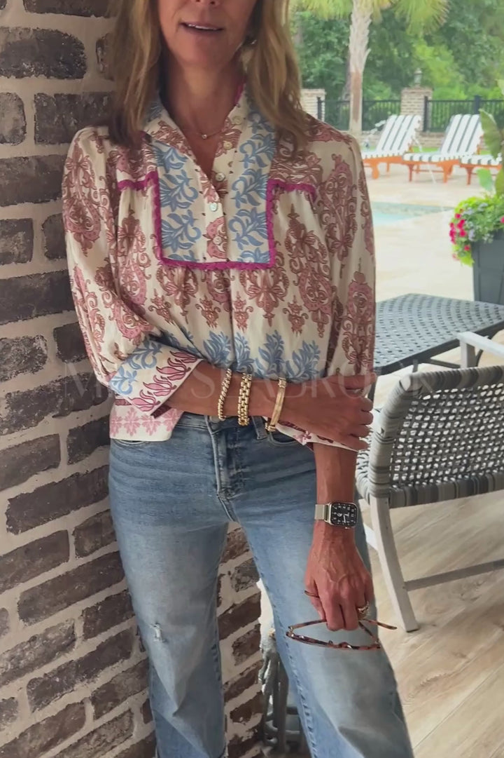 Mianne top, pink